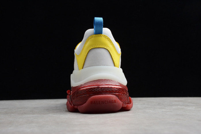 BL TRIPLE S TRAINERS CLEAR SOLE  WHITE YELLOF   541624  W09OH  1000