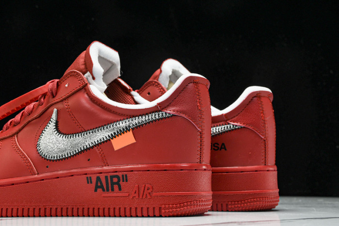 OF x Nike Air Force 1 Low red  AO4297-600