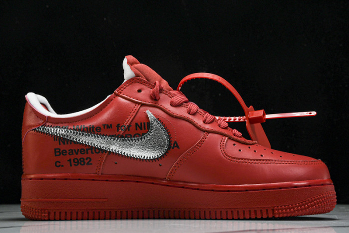 OF x Nike Air Force 1 Low red  AO4297-600