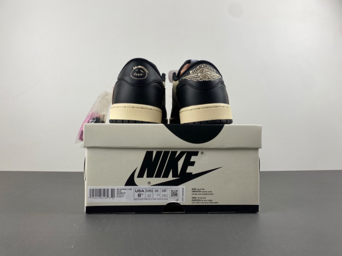 Travis Scott x Air Jordan 1 Low OG Pale Vanilla DM7866-201