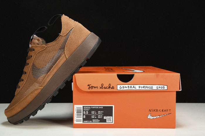 NikeCraft General Purpose Shoe Tom Sachs Brown  da6672-201