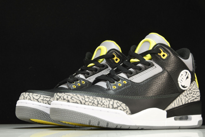 Jordan 3 Retro Oregon Ducks Pit Crew Black HO11-MNJDLS-5