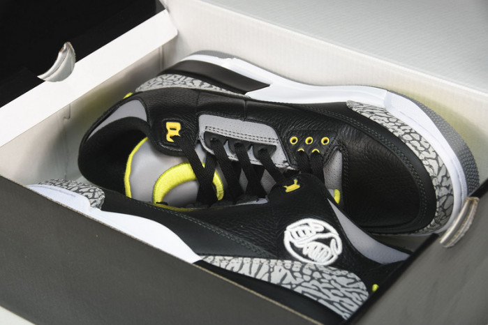Jordan 3 Retro Oregon Ducks Pit Crew Black HO11-MNJDLS-5