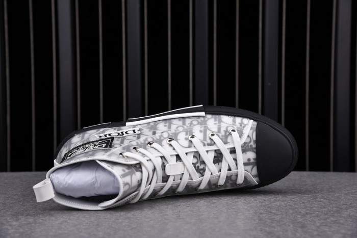 D1R* B23 OBLIQUE HIGH TOP SNEAKERS KICKZE DR-10