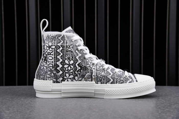D1R* B23 OBLIQUE HIGH TOP SNEAKERS KICKZE DR-11
