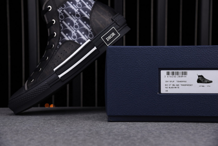 D1R* B23 OBLIQUE HIGH TOP SNEAKERS KICKZE DR-8