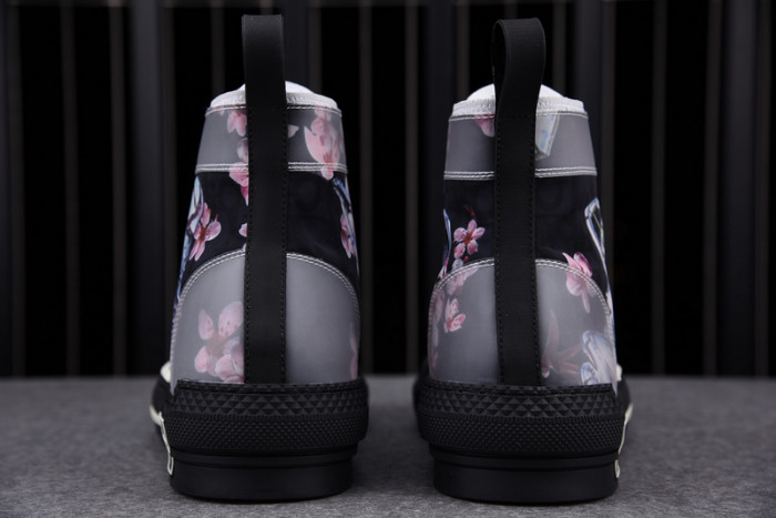 D1R* B23 OBLIQUE HIGH TOP SNEAKERS KICKZE DR-4