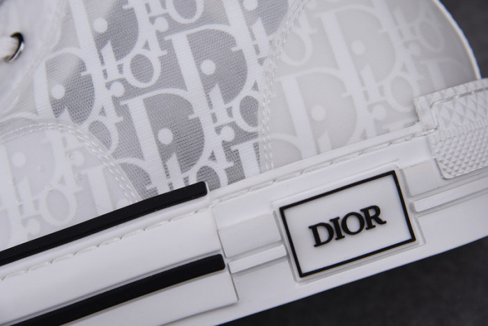 D1R* B23 Oblique High Top Sneakers white T004801-1035