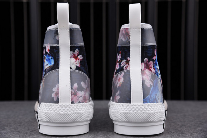 D1R* B23 OBLIQUE HIGH TOP SNEAKERS KICKZE DR-5