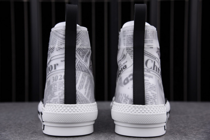 D1R* B23 OBLIQUE HIGH TOP SNEAKERS KICKZE DR-7