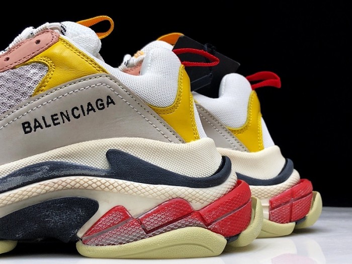 BL Triple S Cream Yellow Red 490672  w09O5  9035