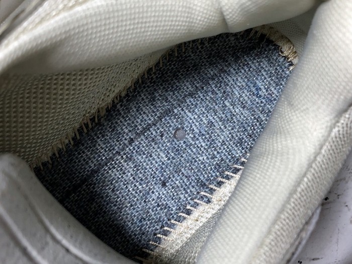 BL TRIPLE S TRAINERS CLEAR SOLE gold and white  541624  W09O1 9005