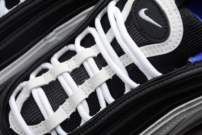 NIKE mens  Air Max 97 White/Black-Persin Violet  921522-102
