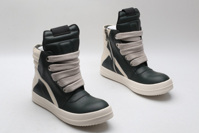 RICK OWENS SNEAKERS olive COPSHOE OR-96 olive