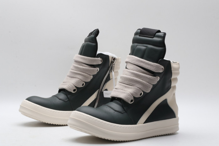 RICK OWENS SNEAKERS olive COPSHOE OR-96 olive