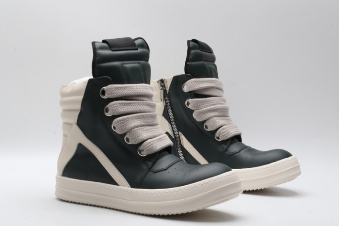 RICK OWENS SNEAKERS olive COPSHOE OR-96 olive