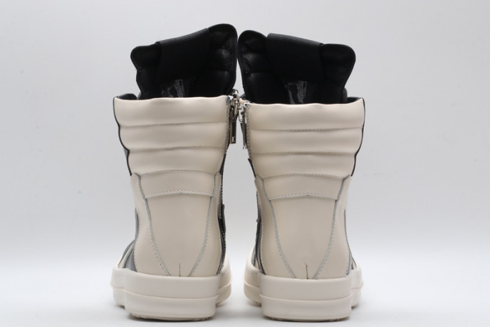 RICK OWENS SNEAKERS SLIVER GRAY COPSHOE OR-101
