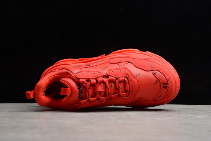 BL TRIPLE S TRAINERS RED   LETTERS  -KICKZE BL5