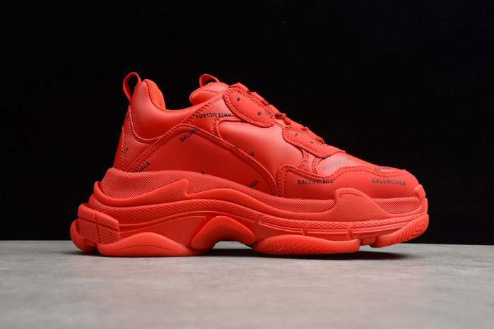 BL TRIPLE S TRAINERS RED   LETTERS  -KICKZE BL5