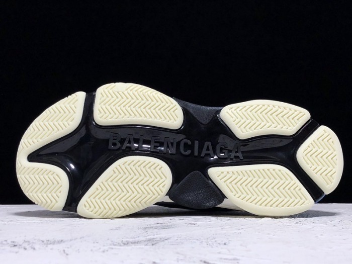 BL TRIPLE S TRAINERS CLEAR SOLE B;ACK BLUE  WHITE   541624  W09OH  1007