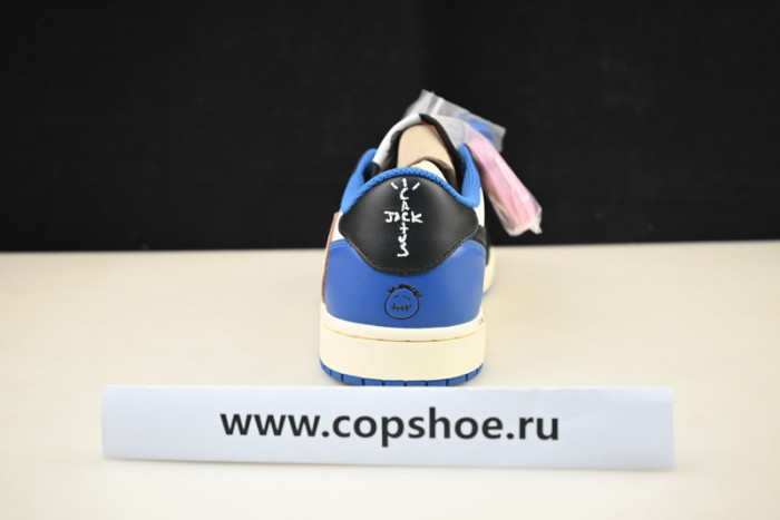 TRAVIS SCOTT X FRAGMENT X AIR JORDAN 1 LOF OG DM7866-140