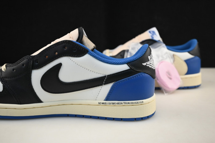 TRAVIS SCOTT X FRAGMENT X AIR JORDAN 1 LOF OG DM7866-140