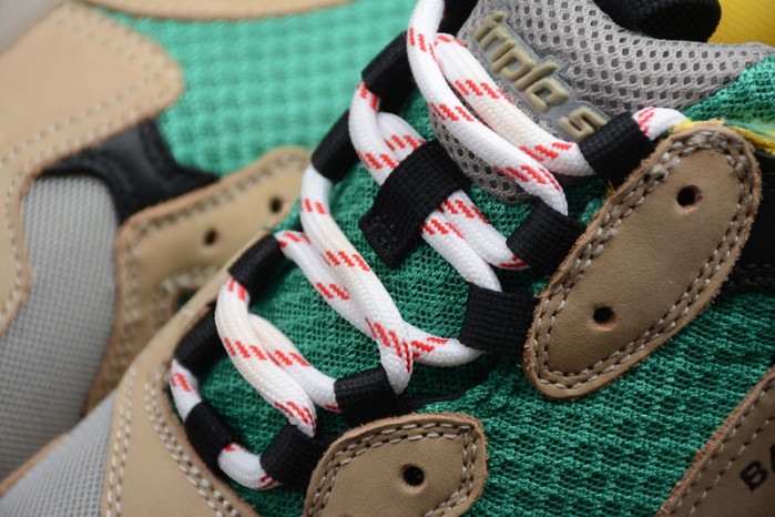 BL TRIPLE S W06E1-1000 BEIGE/GREEN-YELLOW