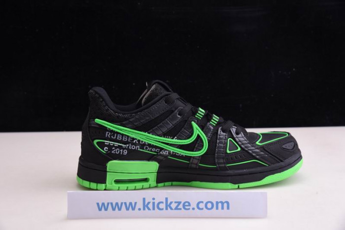 OF x Nike Air Rubber Dunk “Green Strike”  CU6015-001