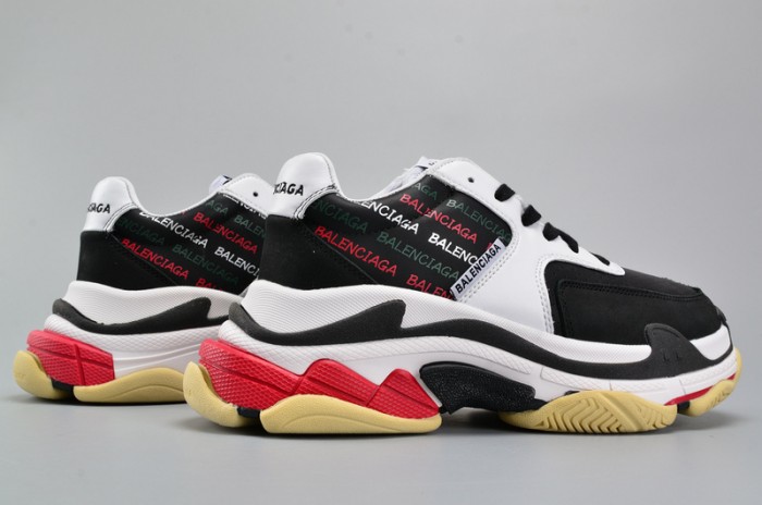 BL BLACK AND WHITE 17FW TRIPLE S 483560-W06E1-1011