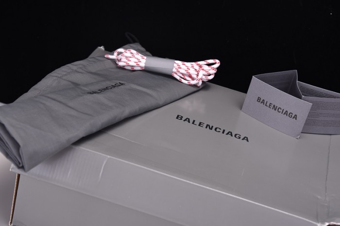 BL TRIPLE S TRAINERS CLEAR SOLE BLUE ADN RED 541624  W09O1 2120