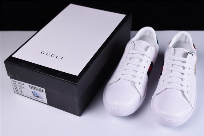 GC ACE EMBROIDERED LOW-TOP SNEAKER WITH GG LOGO