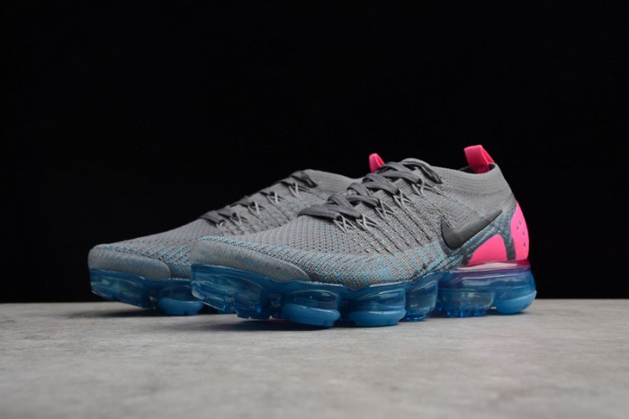 Nike Air VaporMax 2 “Gunsmoke” Orbit-Pink/ Blast-Blue womens 942843-004
