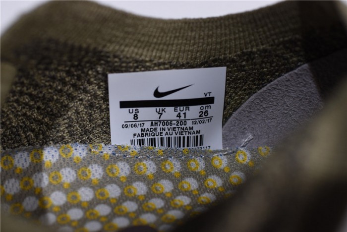 Nike VaporMax FK Moc 2 Natural Olive Habanero Red Air Vapor Max mens  AH7006-200